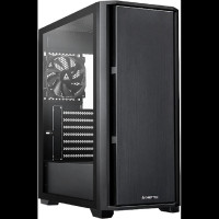 CHIEFTEC PRO MIDI TG AS-02B-TG-OP без БП, боковая панель из закаленного стекла, черный, ATX