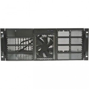 Procase Корпус 4U server case,8x5.25+5HDD,черный, без блока питания 2U,глубина 650мм,MB EEATX 13.68"x13",панель вентиляторов 3х120