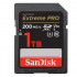 Карта памяти SanDisk Extreme Pro SD UHS I 1TB Card for 4K Video for DSLR and Mirrorless Cameras 200MB/s Read & 140MB/s Write Карта памяти SanDisk Extreme Pro SD UHS I 1TB Card for 4K Video for DSLR and Mirrorless Cameras 200MB/s Read & 140MB/s Write