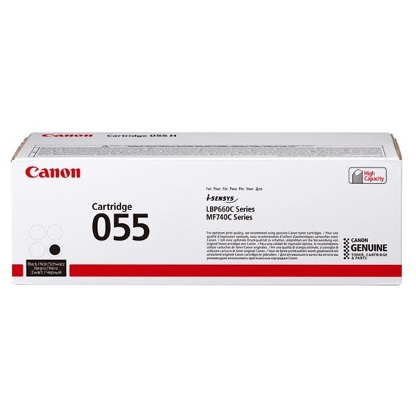 Картридж лазерный Canon 055 BK 3016C002 черный (2300стр.) для Canon MF746Cx/MF744Cdw/MF742Cdw/LBP664Cx/663Cdw
