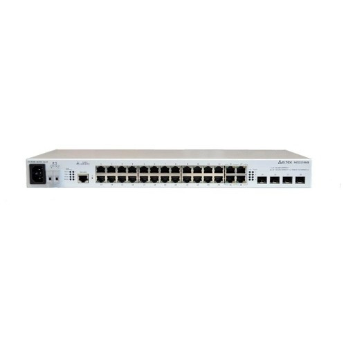 ELTEX MES2124MB Коммутатор уровня L2, 24 порта 10/100/1000 Base-T ( (RJ-45), 4 комбо-порта 10/100/1000 Base-T/1000Base-X, консольный порт RS-232/RJ-45