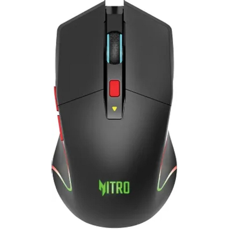 Acer Nitro OMR304 черный оптическая (3200dpi) беспроводная BT/Radio USB (6but)