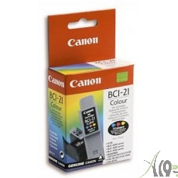 Canon BCI-21CL 0955A357 Картридж для Canon BJC-5500/2000/2100/4100/4550/4650/4200, многоцветный 