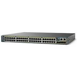 WS-C2960RX-48LPD-L Catalyst 2960-X 48 GigE PoE 370W, 2x10G SFP+ LAN Base,Russia