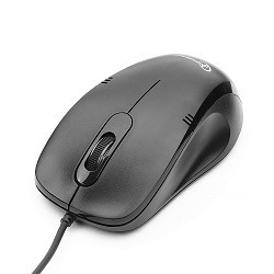 Gembird MOP-100 Black USB, 1000DPI