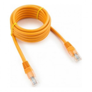 Патч-корд UTP Cablexpert PP12-2M/O кат.5e, 2м, литой, многожильный (оранжевый)