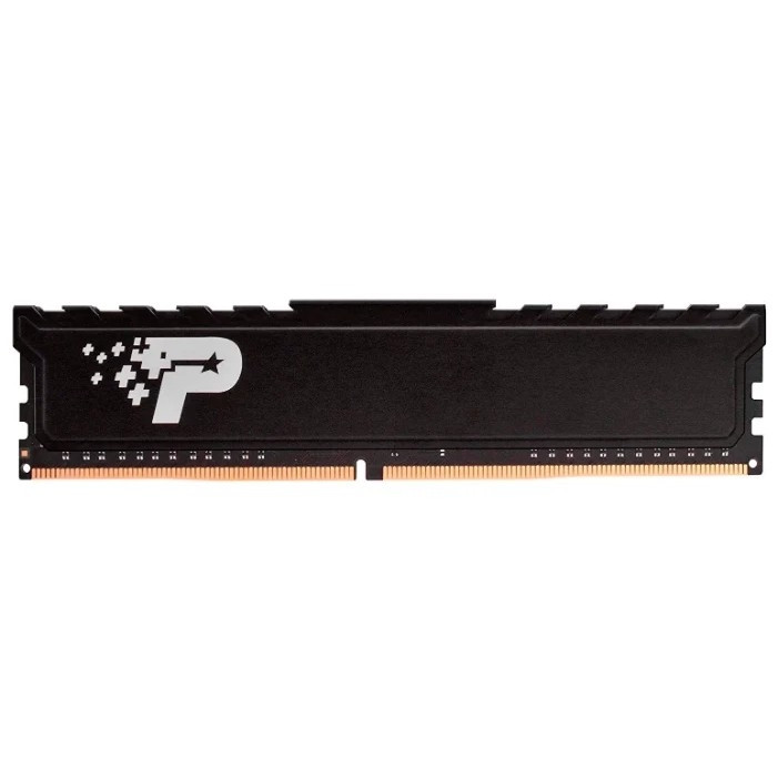 Patriot DDR4  8GB  2666MHz UDIMM (PC4-21300) CL19 1.2V (Retail) 1024*8 with HeatShield