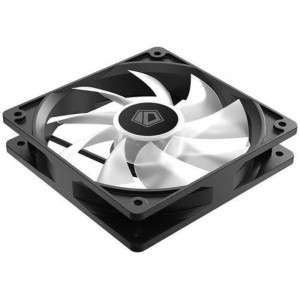 Вентилятор для корпуса ID-COOLING 120x120mm 4pin PWM black (XF-120-ARGB-K)