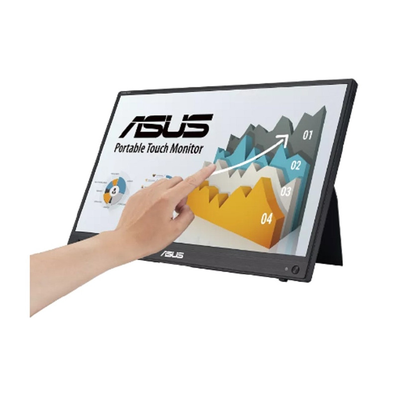 Монитор LCD 15.6" MB16AHT/ ASUS ZenScreen Touch MB16AHT 15,6" portable monitor, FHD (1920 x 1080), IPS, 10-point touch, 16:9, 250cd/?, 5ms(GTG), Mini-HDMI, USB-Cx2 (DP Alt Mode), Speakers, Flicker Fre Монитор LCD 15.6" MB16AHT/ ASUS ZenScreen Touch MB16AHT 15,6" portable monitor, FHD (1920 x 1080), IPS, 10-point touch, 16:9, 250cd/?, 5ms(GTG), Mini-HDMI, USB-Cx2 (DP Alt Mode), Speakers, Flicker Fre