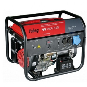 FUBAG BS 7500 A ES [838760] {  7.3/7.0 кВА, 29.5 А, 25 Объем бака, л, 220 В, 93 Вес, кг } Бензиновая электростанция