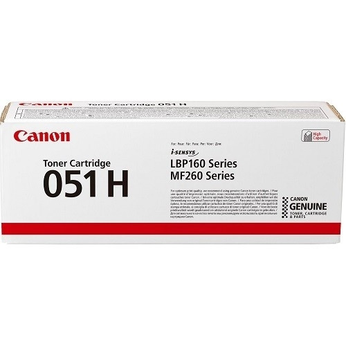 Canon Cartridge 051H 2169C002 Тонер-картридж для Canon LBP162dw, 4100 стр. чёрный