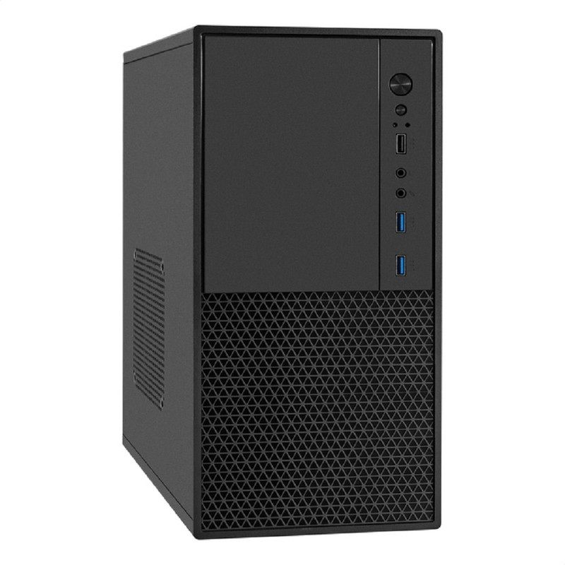 Exegate EX299239RUS Корпус Minitower ExeGate BAA-308MU2-UNS500 (mATX, БП UNS500 с вент. 12см, 1*USB+2*USB3.0, HD Audio, черный)