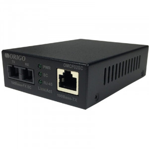 ORIGO OMCF02SC/A1A Медиаконвертер 100Base-TX / 100Base-FX (SC), 1310 нм, многомод, до 2 км ORIGO OMCF02SC/A1A Медиаконвертер 100Base-TX / 100Base-FX (SC), 1310 нм, многомод, до 2 км