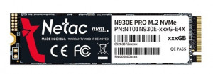 Накопитель SSD Netac PCI-E 3.0 256Gb NT01N930E-256G-E4X N930E Pro M.2 2280