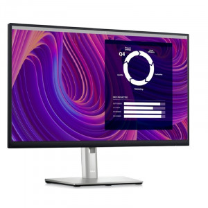 LCD Dell 24" P2423D черный и серебристый {IPS 2560x1440 75Hz 5ms 8bit 300cd 178/178 HDMI DisplayPort1.2 4xUSB3.2 Pivot VESA} [210-BDEG]