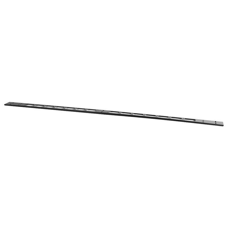 ЦМО Вертикальный кабельный органайзер в шкаф, ширина 75 мм 22U, цвет черный (ВКО-М-22.75-9005)