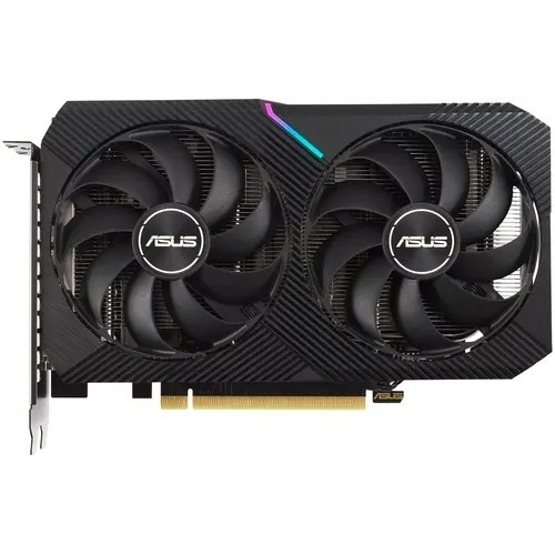 Видеокарта Asus PCI-E 4.0 DUAL-RTX3050-O8G-V2 NVIDIA GeForce RTX 3050 8192Mb 128 GDDR6 1822/14000 HDMIx1 DPx3 HDCP Ret