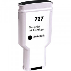 Струйный картридж NV Print 727 (NV-C1Q12A) Matte Black для HP DesignJet T920/T930/T1500/T1530/T2500/T2530 (300 мл) совместимый