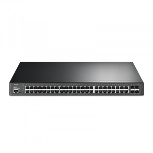 TP-Link TL-SG3452XP JetStream 48-портовый гигабитный управляемый коммутатор PoE+ уровня 2+ с четырьмя слотами SFP+ 10 Гбит/с