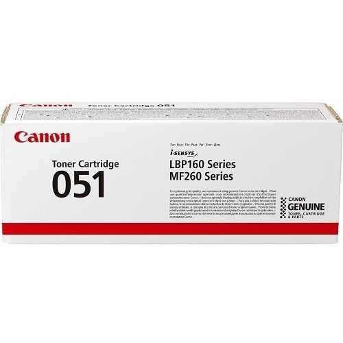 Canon Cartridge 051  2168C002 Тонер-картридж для Canon LBP162dw, 1700 стр. чёрный
