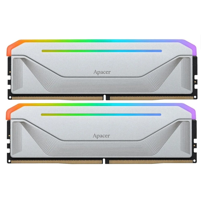 DDR5 DIMM 6400-32 2048x8 32GB 1.4V OC NOX RGB Silver w/HS RP-K2 AH5U32G64C552NWAA-2