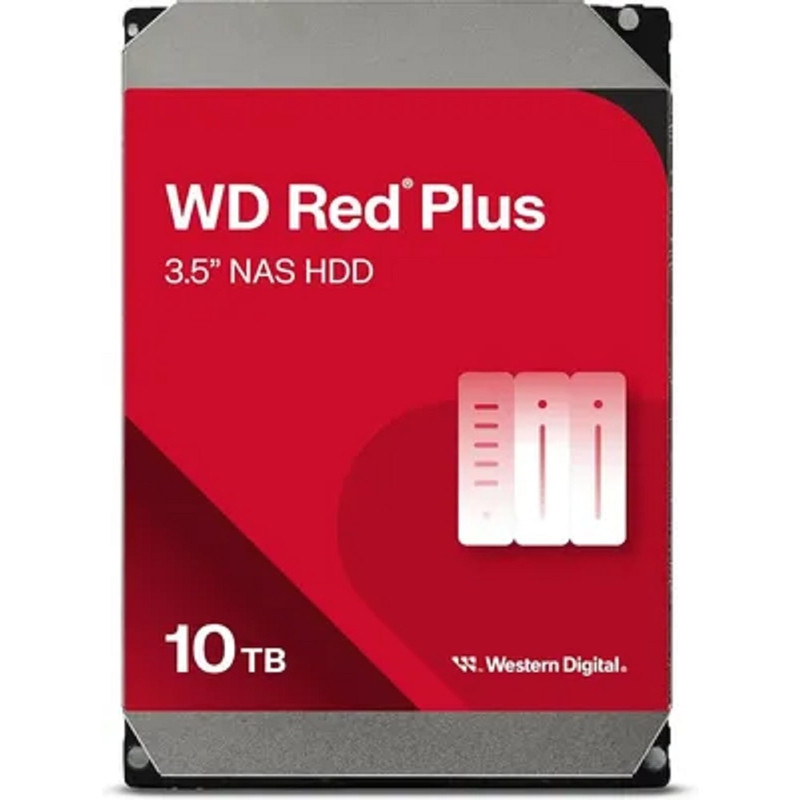 10TB WD Red Plus (WD100EFGX) {Serial ATA III, 7200- rpm, 256Mb, 3.5", NAS Edition} 10TB WD Red Plus (WD100EFGX) {Serial ATA III, 7200- rpm, 256Mb, 3.5", NAS Edition}