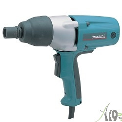 Makita TW0350 Гайковерт ударный [TW0350] {400Вт,2200у\м,350Нм,квадрат 1\2",2.9кг,чем,М12-М22}