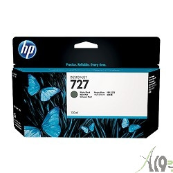 HP B3P22A Картридж №727, Matte Black {Designjet T920/T1500, Matte black (130ml)}
