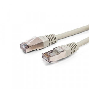 Filum FL-F5-3M Кабель патч-корд, F/UTP 5e cat. 3м, 26AWG(7x0.16 мм), омедненный алюминий (CCA), PVC, серый (873028)