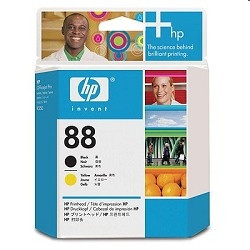 HP C9381A Печатающая головка №88, Black & Yellow {OfficeJet Pro K550, Black & Yellow}