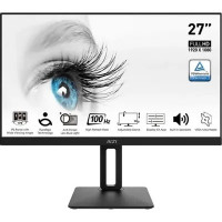 MSI PRO 27" MP271AP черный {IPS 1920x1080 100hz 1ms 178/178 300cd 1000:1 8bit(6bit+FRC) D-Sub HDMI1.4 DisplayPort1.2 2x2W HAS Pivot VESA} [9S6-3PA29T-086]