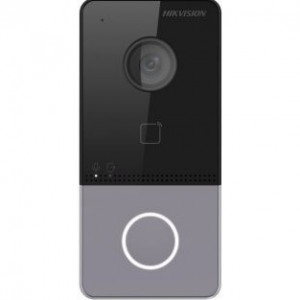 Hikvision DS-KV6103-PE1 (C) 2Мп IP вызывная панель на одного абонента с ИК-подсветкой PoE. 2 Мп HD-камера. Подавление шумов и эффекта эхо. Работает при низком освещении. Функции контроля доступа