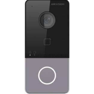 Hikvision DS-KV6103-PE1 (C) 2Мп IP вызывная панель на одного абонента с ИК-подсветкой PoE. 2 Мп HD-камера. Подавление шумов и эффекта эхо. Работает при низком освещении. Функции контроля доступа