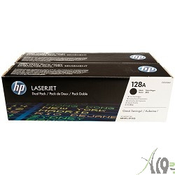 HP CE320AD Картридж 128A ,Black{CLJ Pro CM1415FN/CM1415FNW/CP1525N/CP1525NW, Black, (2 x 2 000 стр.)}