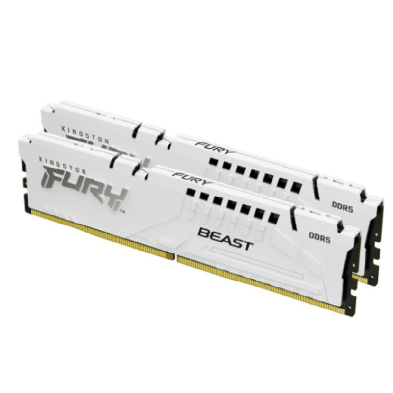 Память DDR5 2x16GB 5200MHz Kingston KF552C36BWEK2-32 Fury Beast Expo RTL Gaming PC5-41600 CL36 DIMM 288-pin 1.25В kit single rank с радиатором Ret