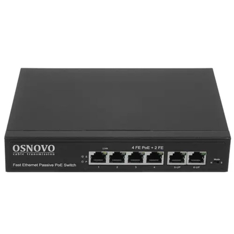 SW-20600/A(80W) Passive PoE коммутатор Fast Ethernet на 6 портов. SW-20600/A(80W) Passive PoE коммутатор Fast Ethernet на 6 портов.