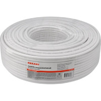 Rexant (01-2201) Кабель RG-6U, (64%), 75 Ом, 100м., белый