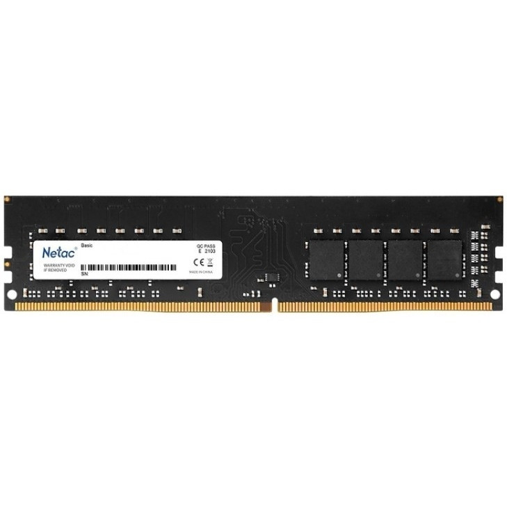 Netac DDR4 DIMM 8GB NTBSD4P26SP-08 PC4-21300, 2666MHz