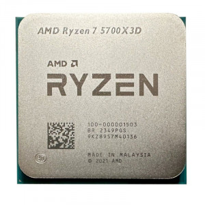 CPU AMD Ryzen 7 5700X3D BOX (100-100001503WOZ) {Base 3,00GHz, Turbo 4,10GHz, Without Graphics,  TDP 105W, w/o fan, AM4}