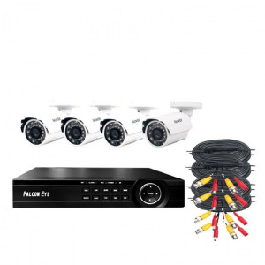 Falcon Eye FE-1108MHD KIT PRO 8.4 Комплект видеонаблюдения. -ми канальный гибридный(AHD,TVI,CVI,IP,CVBS) регистратор; Видеовыходы: VGA;HDMI; Видеовходы: 8xBNC;Разрешение  записи до 1080N