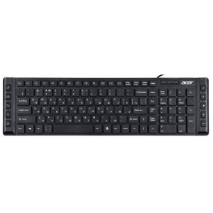 Acer OKW010 [ZL.KBDEE.002] Keyboard USB slim Multimedia black 