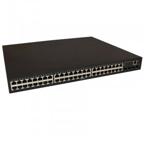 Коммутатор/ OSNOVO Управляемый L2 PoE коммутатор Gigabit Ethernet на 48 RJ45 PoE + 4*GE SFP, до 30W на порт, суммарно до 800W Коммутатор/ OSNOVO Управляемый L2 PoE коммутатор Gigabit Ethernet на 48 RJ45 PoE + 4*GE SFP, до 30W на порт, суммарно до 800W