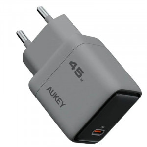 Aukey сетевое зарядное устройство Comet 45W Gray (AWC-PA-C2G)