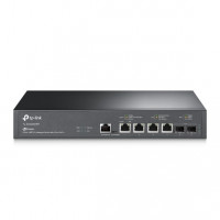 TP-Link TL-SX3206HPP JetStream управляемый коммутатор 10 Гбит/с уровня 2+ с четырьмя портами PoE++ и двумя слотами SFP+