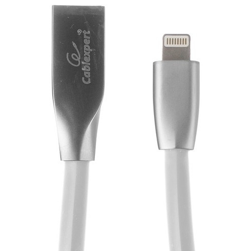 Cablexpert Кабель для Apple CC-G-APUSB01W-1.8M, AM/Lightning, серия Gold, длина 1.8м, белый, блистер