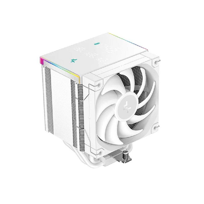 Устройство охлаждения(кулер) Deepcool AK500 Digital Pro Soc-AM5/AM4/1200/1700/1851 белый 4-pin 25dB Al+Cu LCD 240W 1346gr Ret (R-AK500-WHAPMN-G)