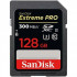 Флеш карта SD 128GB SanDisk SDXC Class 10 V90 UHS-II U3 Extreme Pro, 300MB/s Флеш карта SD 128GB SanDisk SDXC Class 10 V90 UHS-II U3 Extreme Pro, 300MB/s