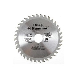 Диск пильный Hammer Flex 205-107 CSB WD  165мм*36*30/20мм по дереву [30657]