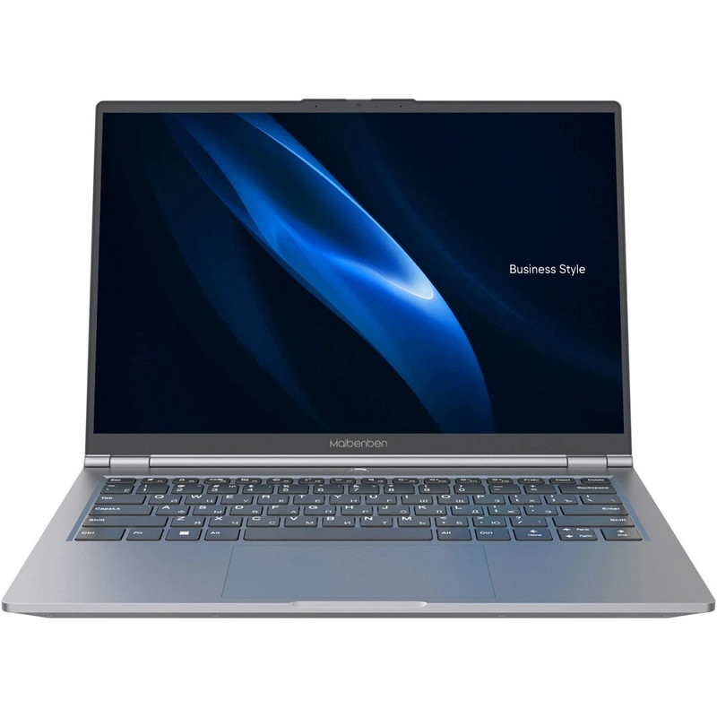 Ноутбук Maibenben B514B i5-12450H/16GB/512GB SSD/UHD Graphics/14" 2880x1800 IPS/Cam/BT/WiFi/noOS/Grey