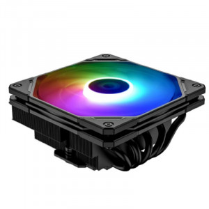 Вентилятор для процессора ID-Cooling IS-55 ARGB 125W/PWM/all Intel /AMD AM4, AM5/ Low profile/Screws